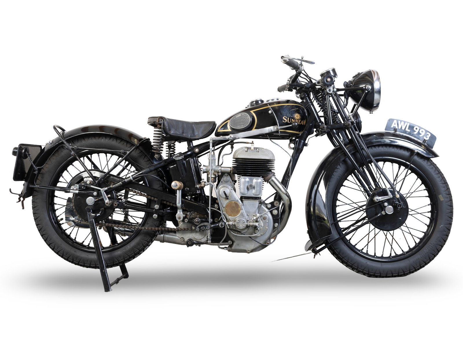 The David Plant Collection, 1934 Sunbeam 492cc Model 6 Lion Frame no. 6C.521.0.1180 Engine no. 6... (1 of 1)