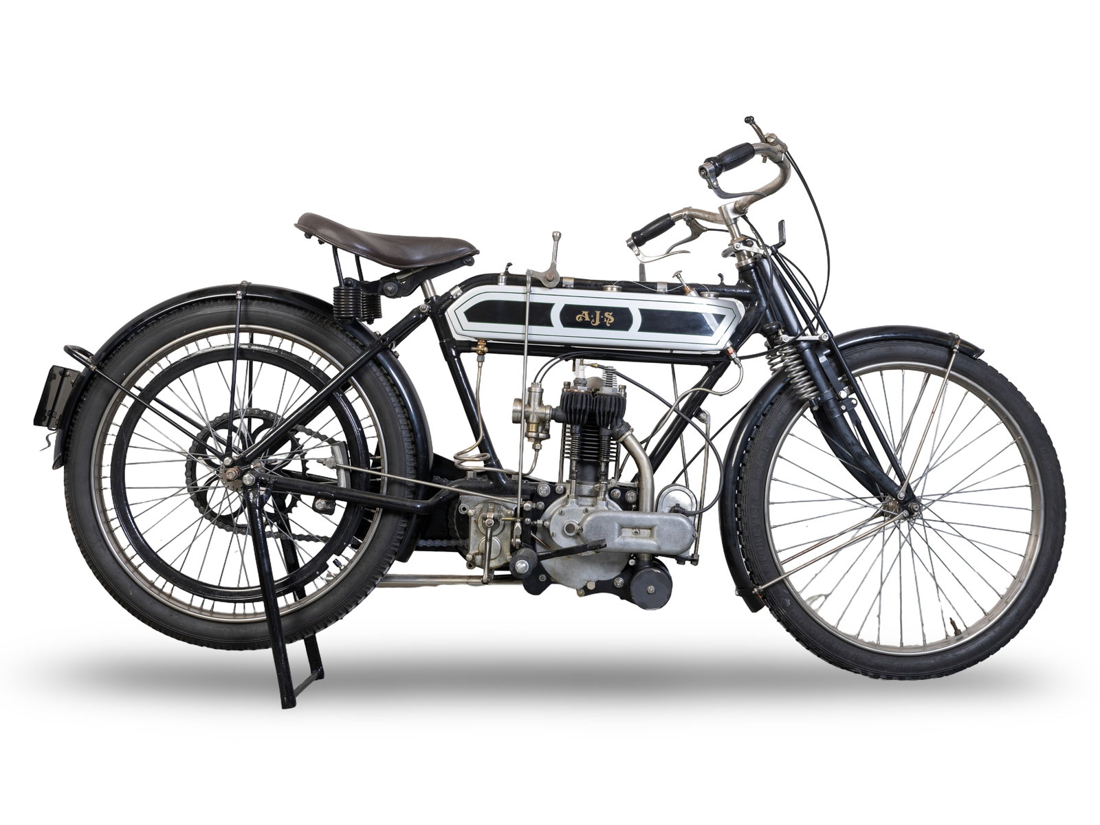 The David Plant Collection, 1912 AJS 2¾hp Frame no. 636 Engine no. 1696 (see text) (1 of 1)