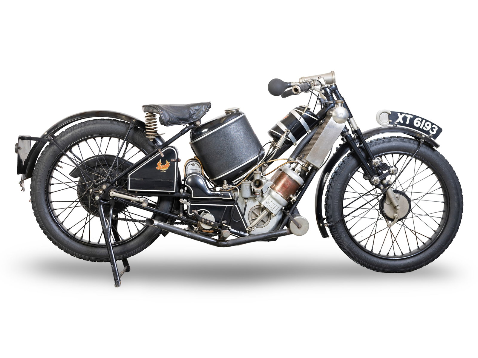 The David Plant Collection, 1924 Scott 596cc Squirrel Frame no. 373 Engine no. Y7199 (1 of 1)