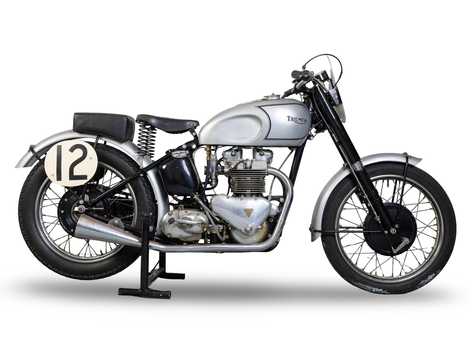 The David Plant Collection, c.1948 Triumph 499cc Grand Prix Replica Frame no. T.F. 15736 Engine ... (1 of 1)