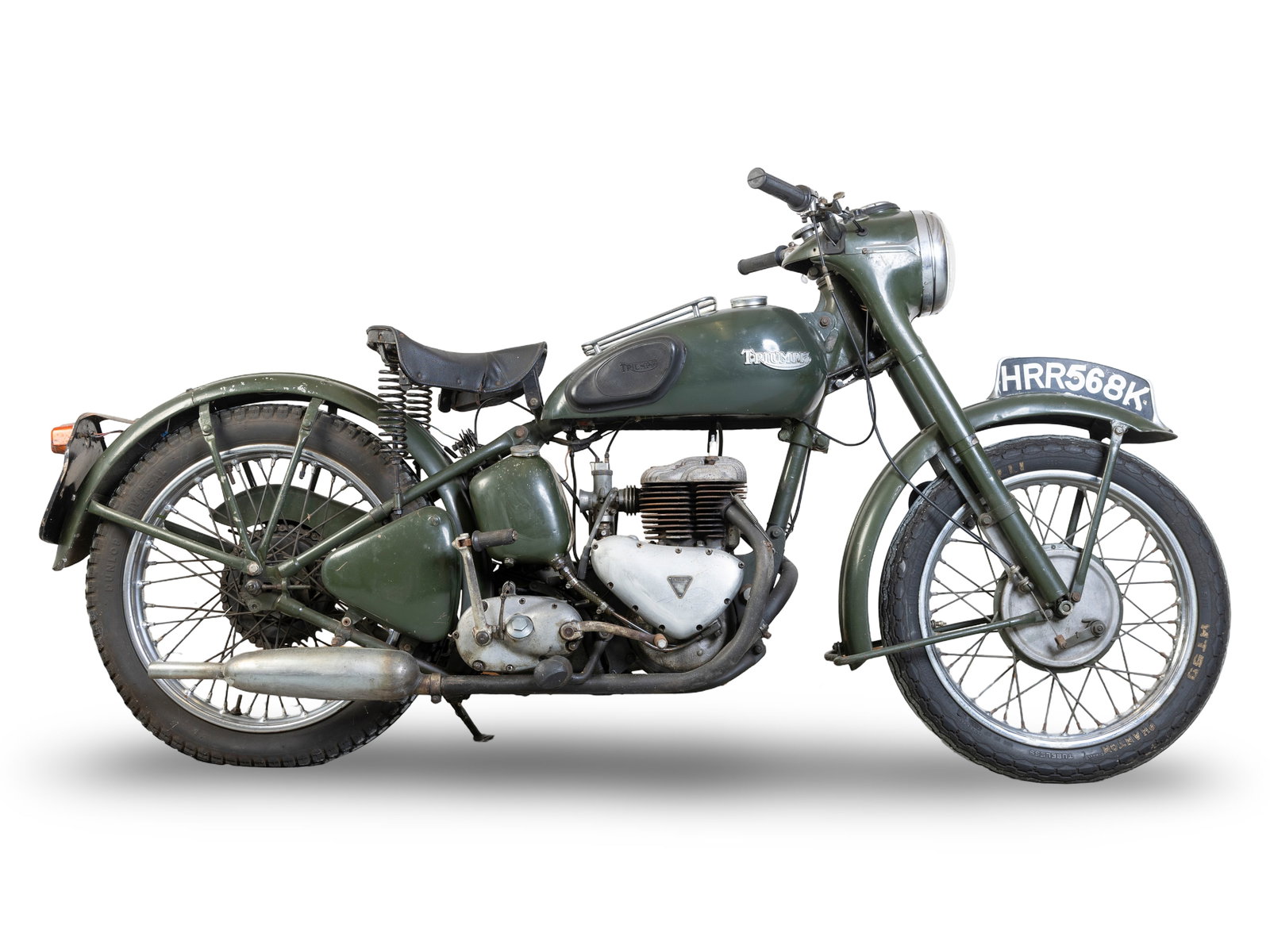 The David Plant Collection, 1955 Triumph 498cc TRW Military Motorcycle Frame no. 23368NA Engine ... (1 of 1)