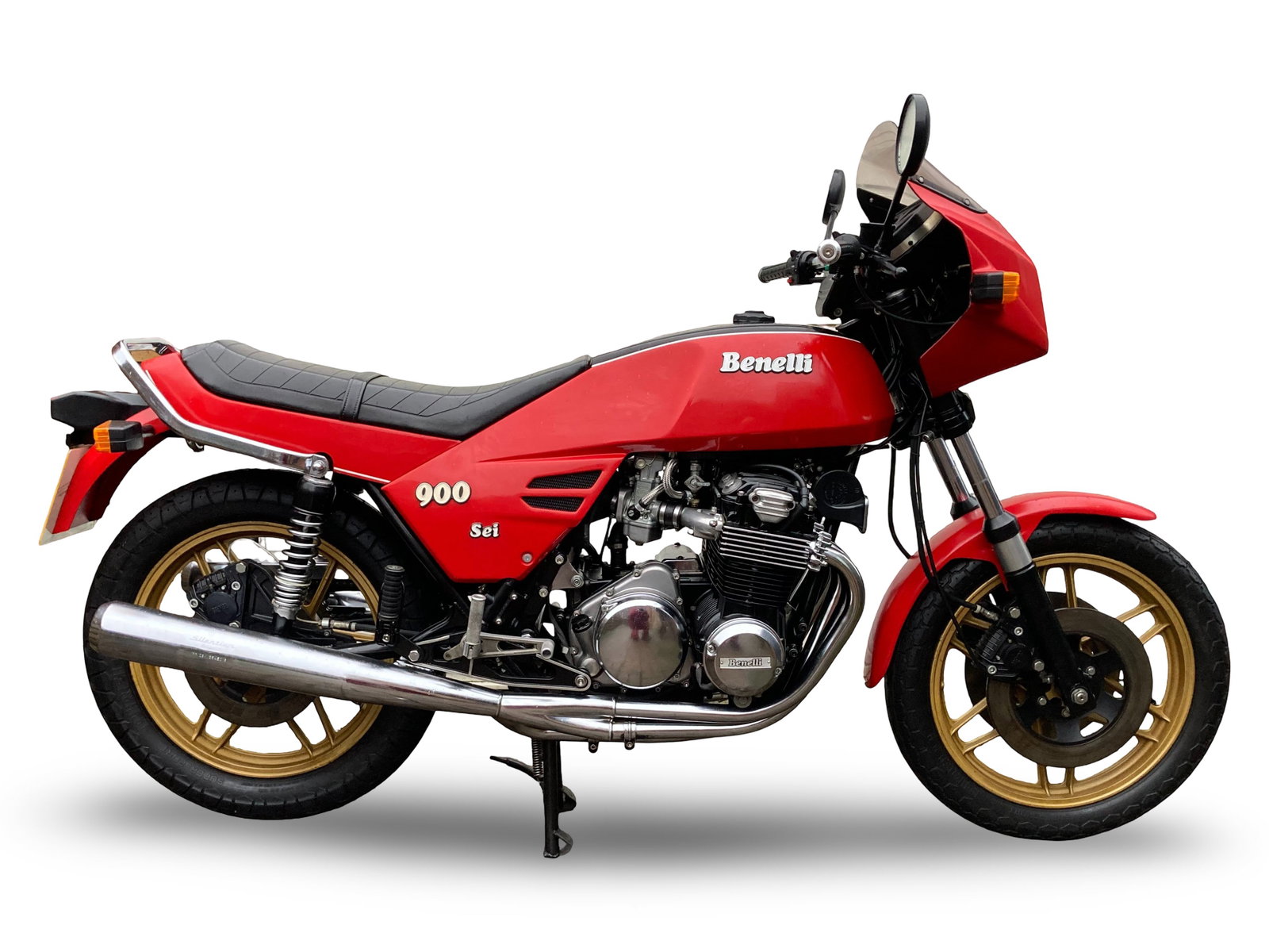 Believed 895kms from new, c.1989 Benelli 906cc 900 Sei Frame no. BO*11626* Engine no. BG BO*11756* (1 of 1)