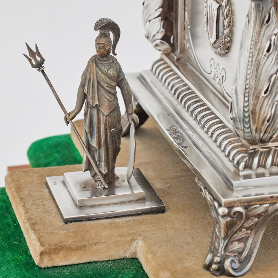 A George V presentation silver casket to Lord Carson By Gibson & Co Ltd, Donegal Place, Belfast,... - 13