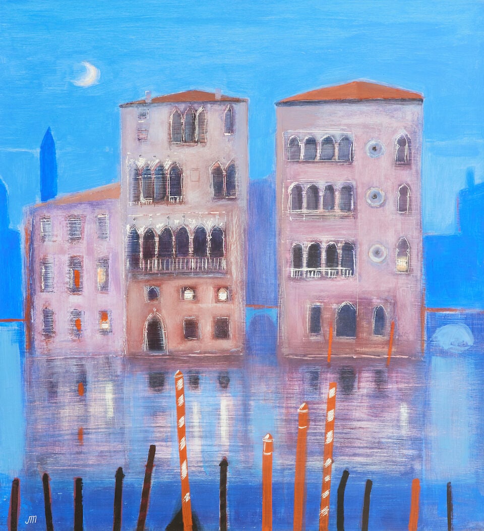 Jock MacInnes RGI (British, born 1943) Palazzo Dario (1 of 3)