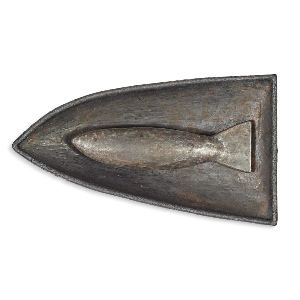 Jake Harvey (British, 1957-1996)Fish cast iron (1 of 2)