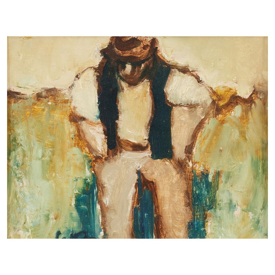 Will Roberts (British, 1910-2000) The Farmer (1 of 4)