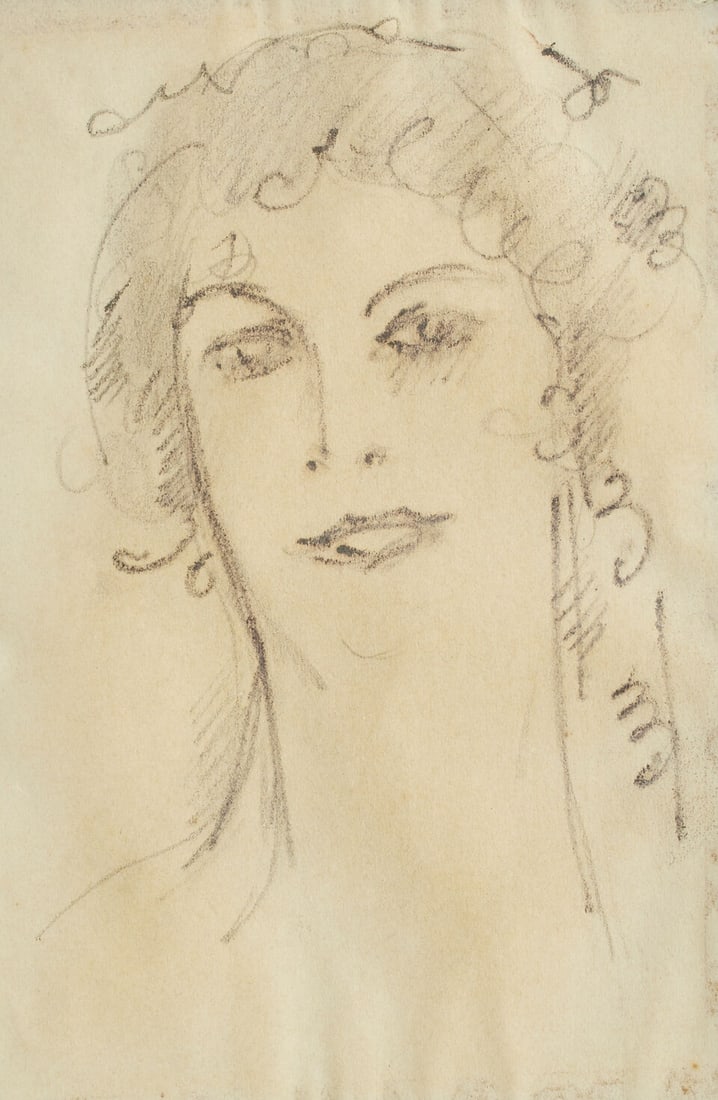 John Duncan Fergusson RBA (British, 1874-1961) A group of three sketches; - 10