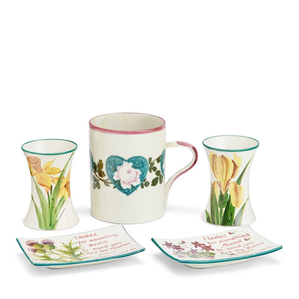 Two Wemyss pin trays Circa 1900 (1 of 1)