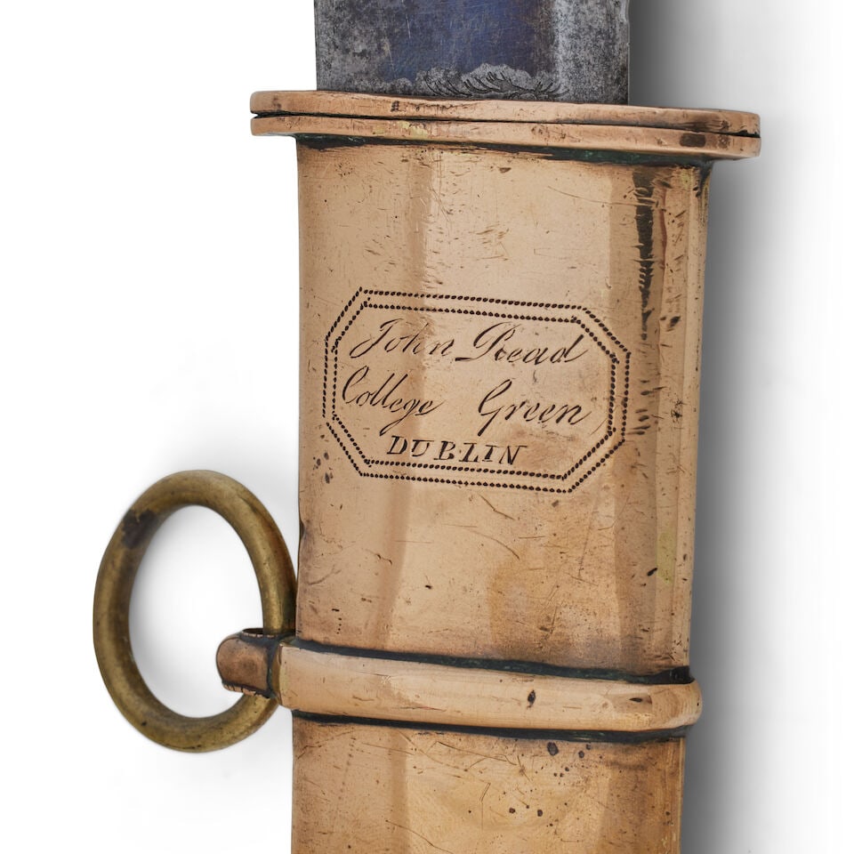 An Irish sabre of 1796 pattern By John Read, College Green, Dublin - 2