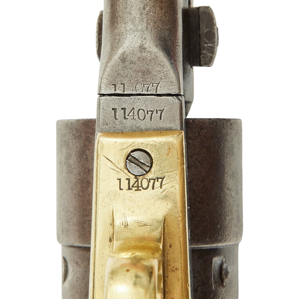 A Colt 1860 army model percussion revolver No. 114077 for 1863 - 3
