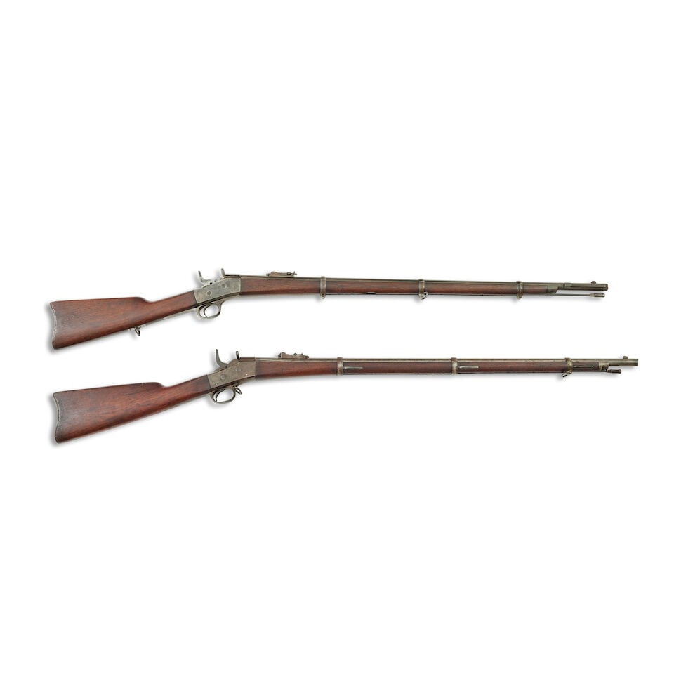 A M1871 New York militia Remington rolling block Rifle in .50-70 (1 of 3)