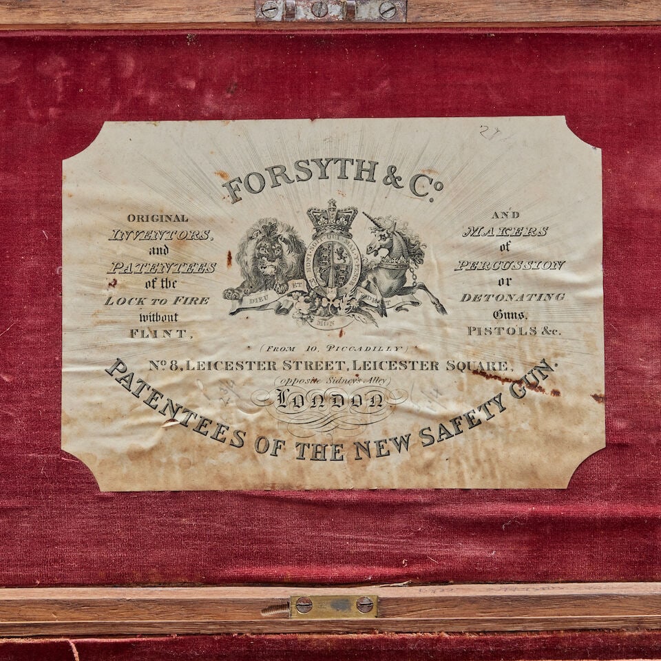 A group of six various 19th and 20th century shotgun and rifle cases with trade label for Boss, ... - 11
