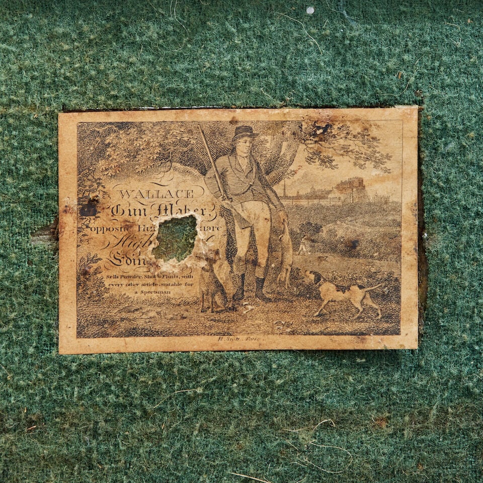 A group of six various 19th and 20th century shotgun and rifle cases with trade label for Boss, ... - 9