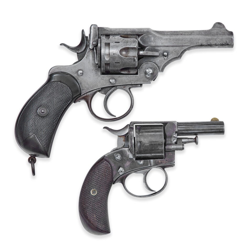 A deactivated A .455 'Mark I' revolver by Webley, no. 26104 (2) (1 of 3)