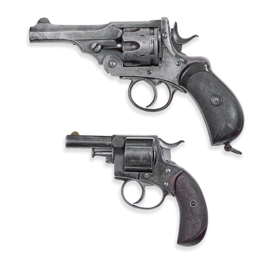 A deactivated A .455 'Mark I' revolver by Webley, no. 26104 (2) - 2