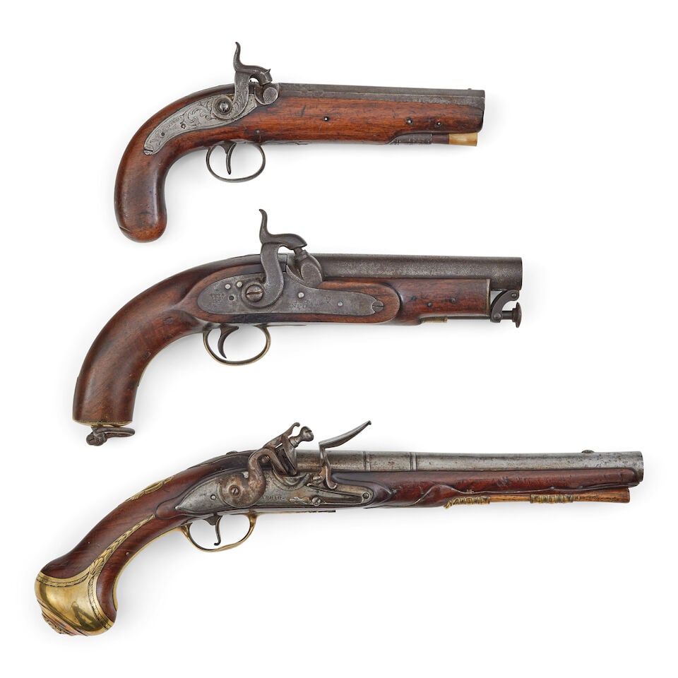 An 18th century flintlock holster pistol by Barbar (1 of 1)