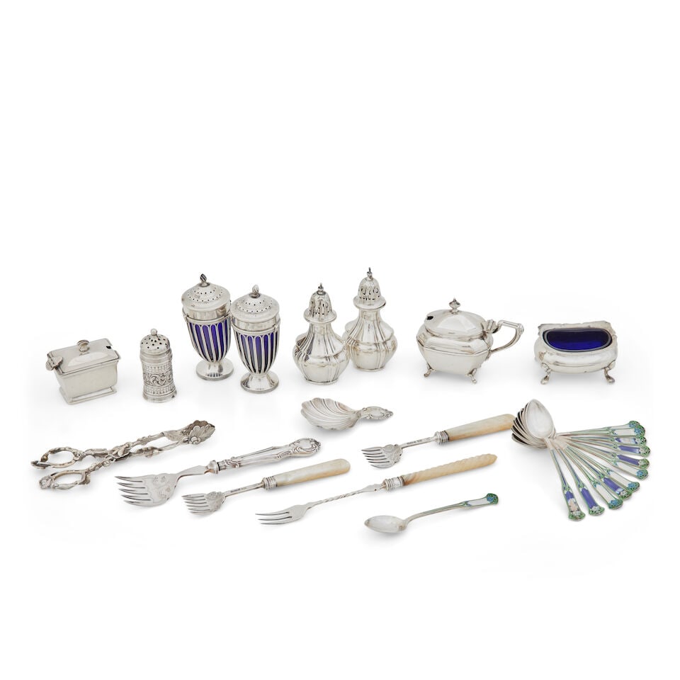 A Collection of silver Various makers and dates (1 of 1)