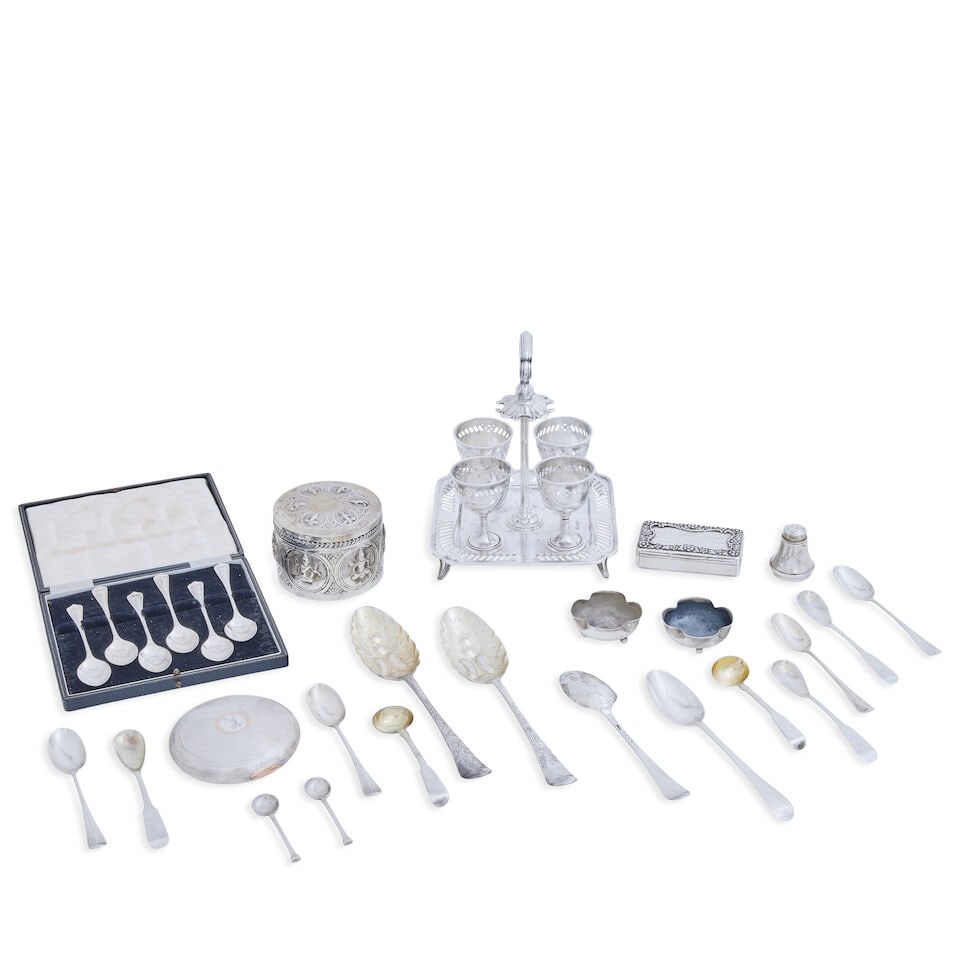 A Collection of silver various makers and dates (1 of 1)