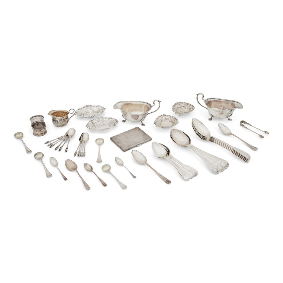 A collection of silver items various makers and dates (1 of 1)