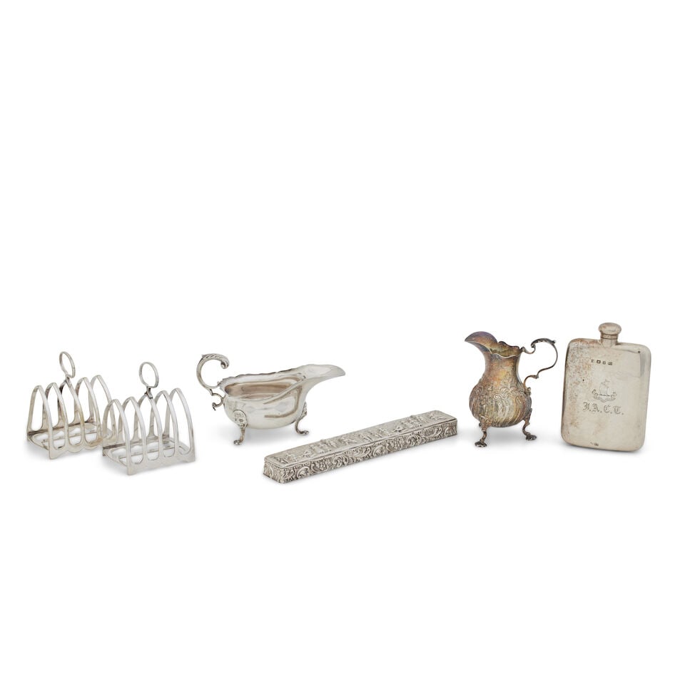 A collection of silver various makers and dates (6) (1 of 1)