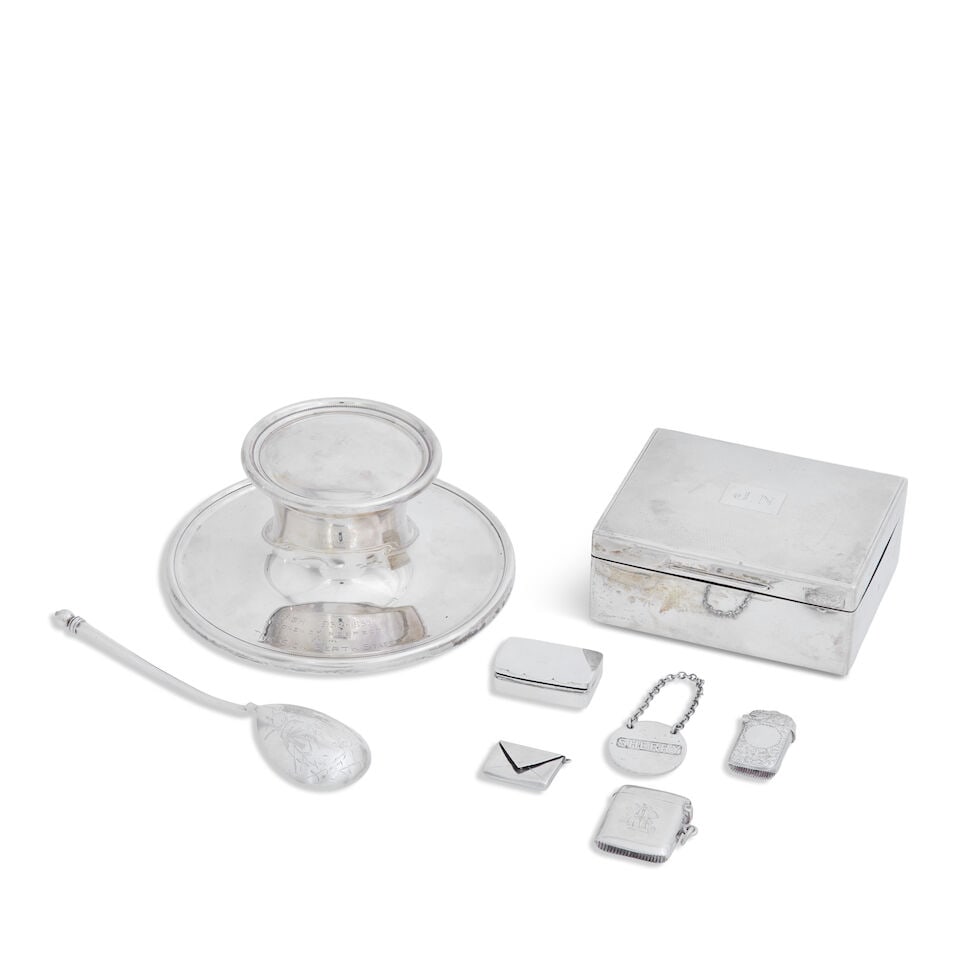 A collection of silver items various makers and dates (1 of 1)