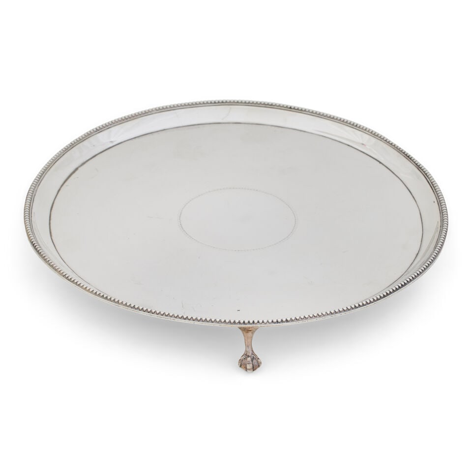 A George III salver By Hester Bateman, London, 1787 (1 of 1)