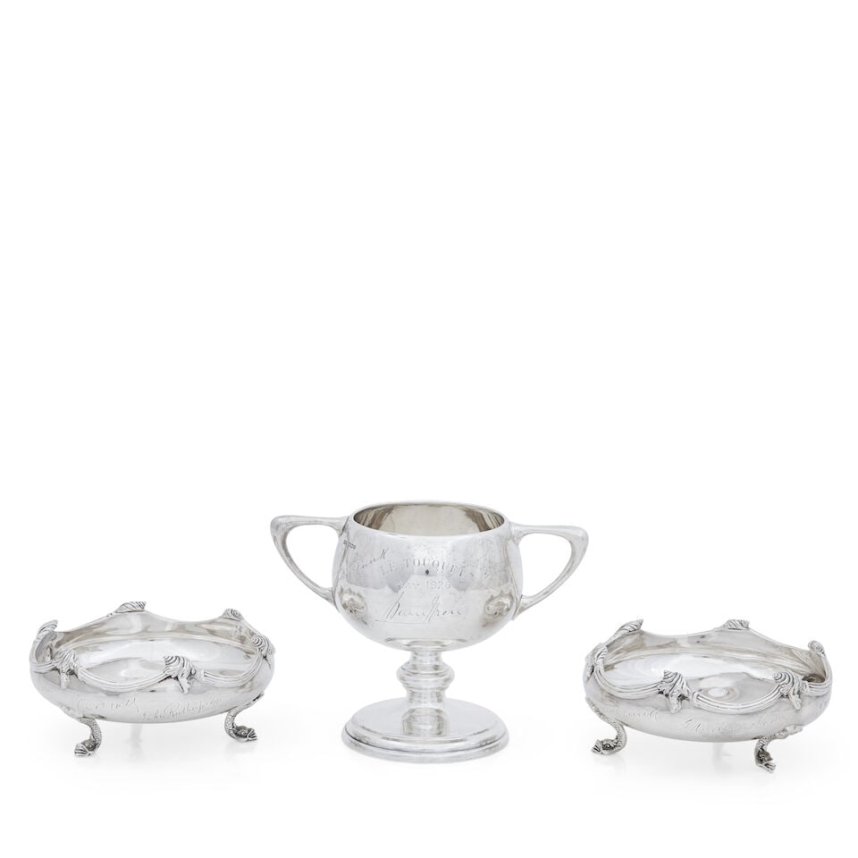 A pair of silver presentation bowls Various makers and dates (3) (1 of 1)
