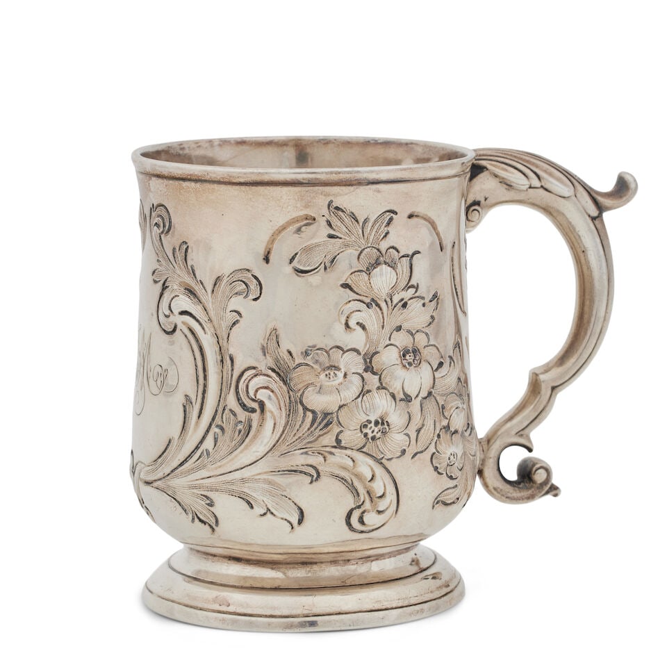 A rare George III Scottish provincial silver mug by William Craw of Canongate, circa 1760-1780 F... (1 of 1)
