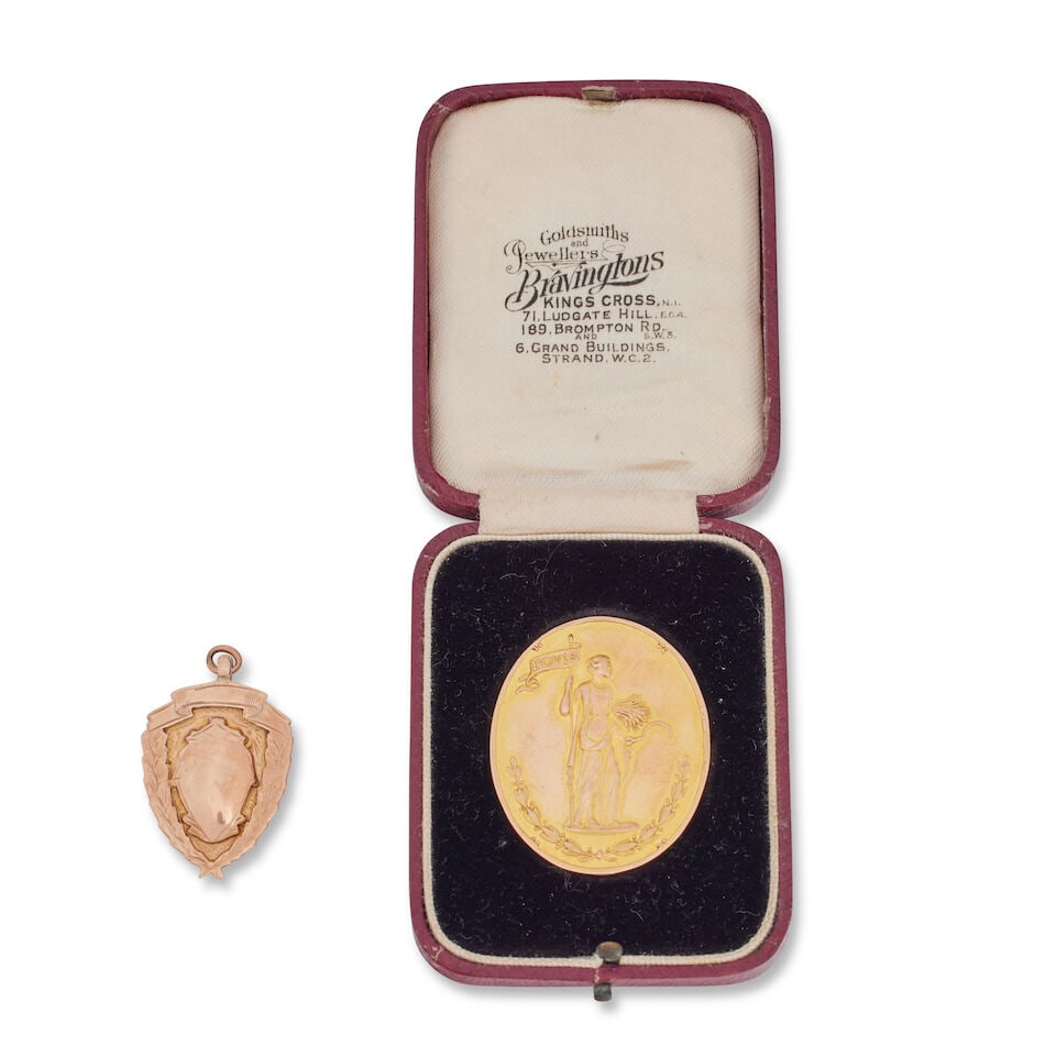 Two nine carat gold medals (1 of 2)