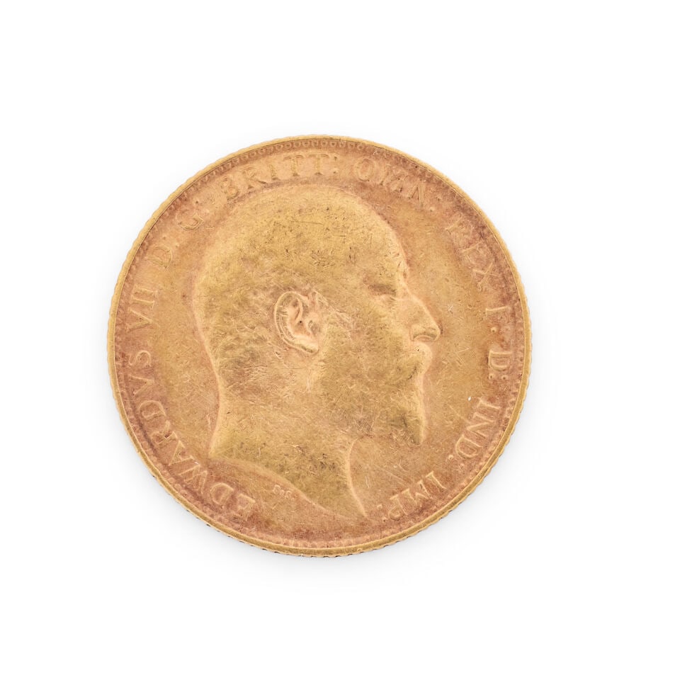 Edward VII Gold sovereign 1906 (1 of 2)