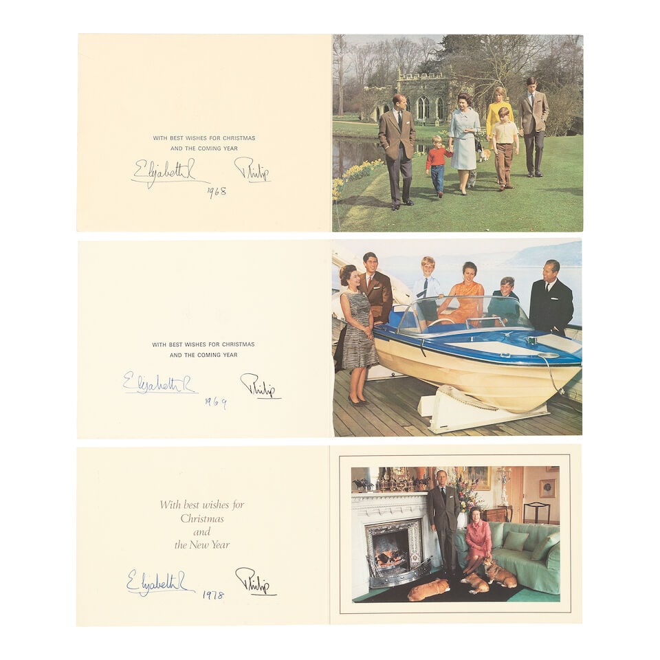 ROYAL CHRISTMAS CARDS - ELIZABETH II Series of twenty-six Christmas cards (26) - 3