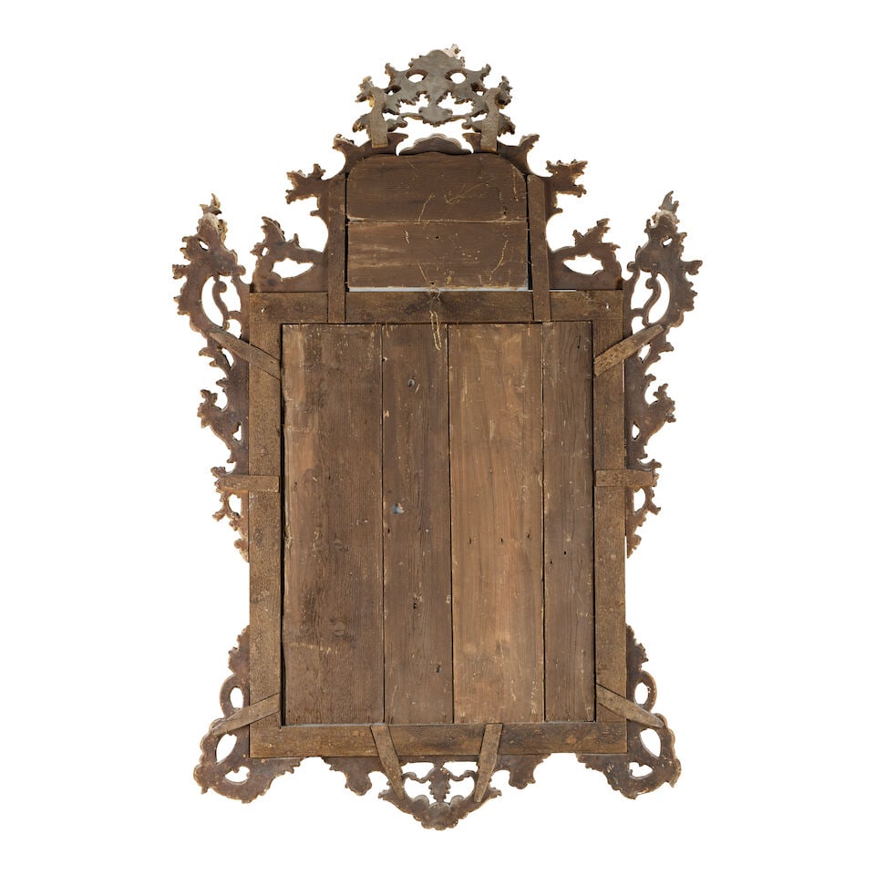 A large pair of North Italian carved giltwood mirrorsIn the Venetian Rococo mid-18th century sty... - 4