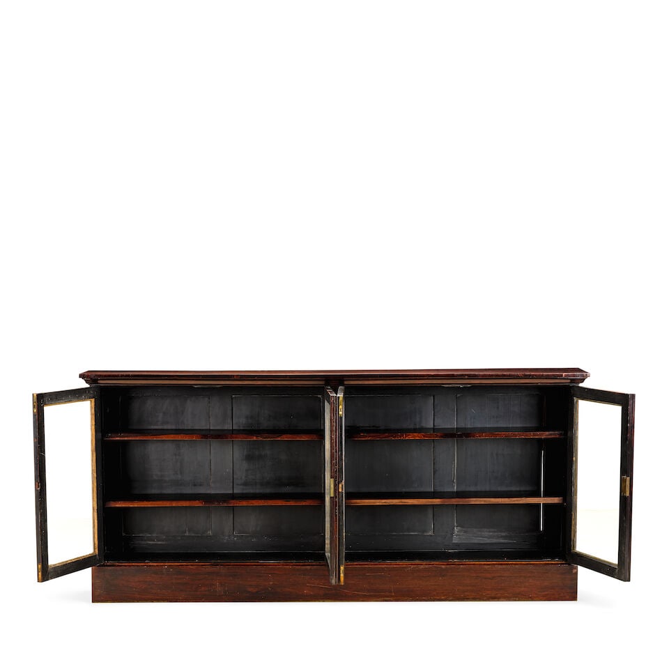 A Regency rosewood dwarf bookcase Early 19th century - 2