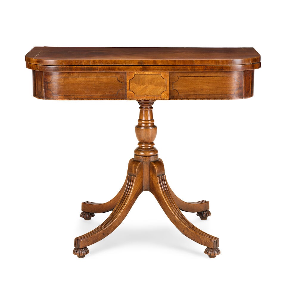 A Regency mahogany tea table Early 19th century (1 of 3)