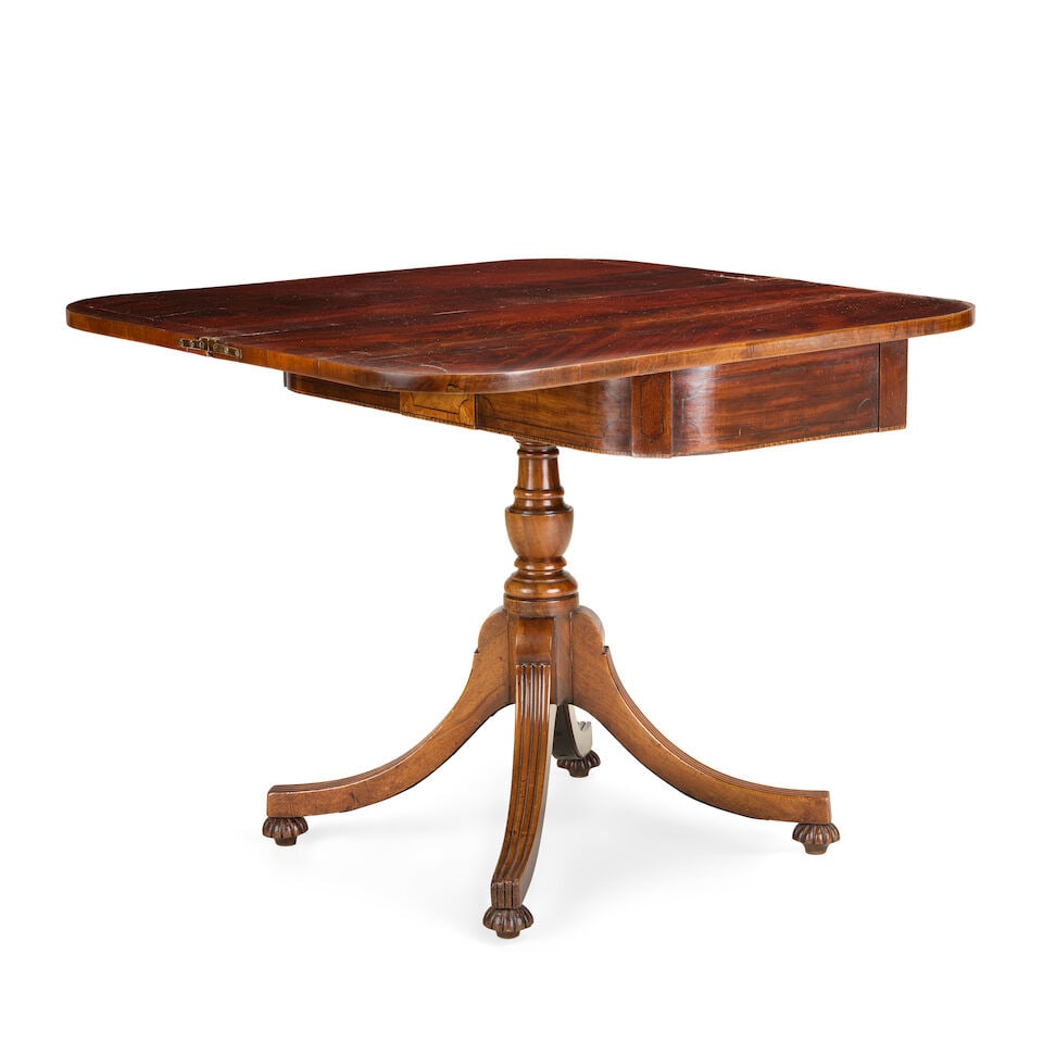 A Regency mahogany tea table Early 19th century - 2