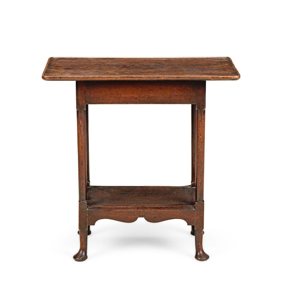 A George II mahogany side table Mid-18th century (1 of 1)