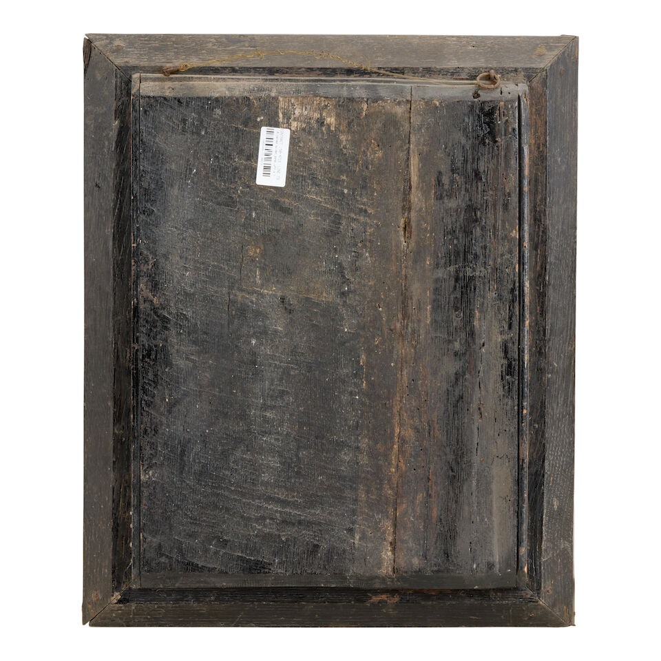 A carved oak panel of jollity Flemish, late 16th century - 2
