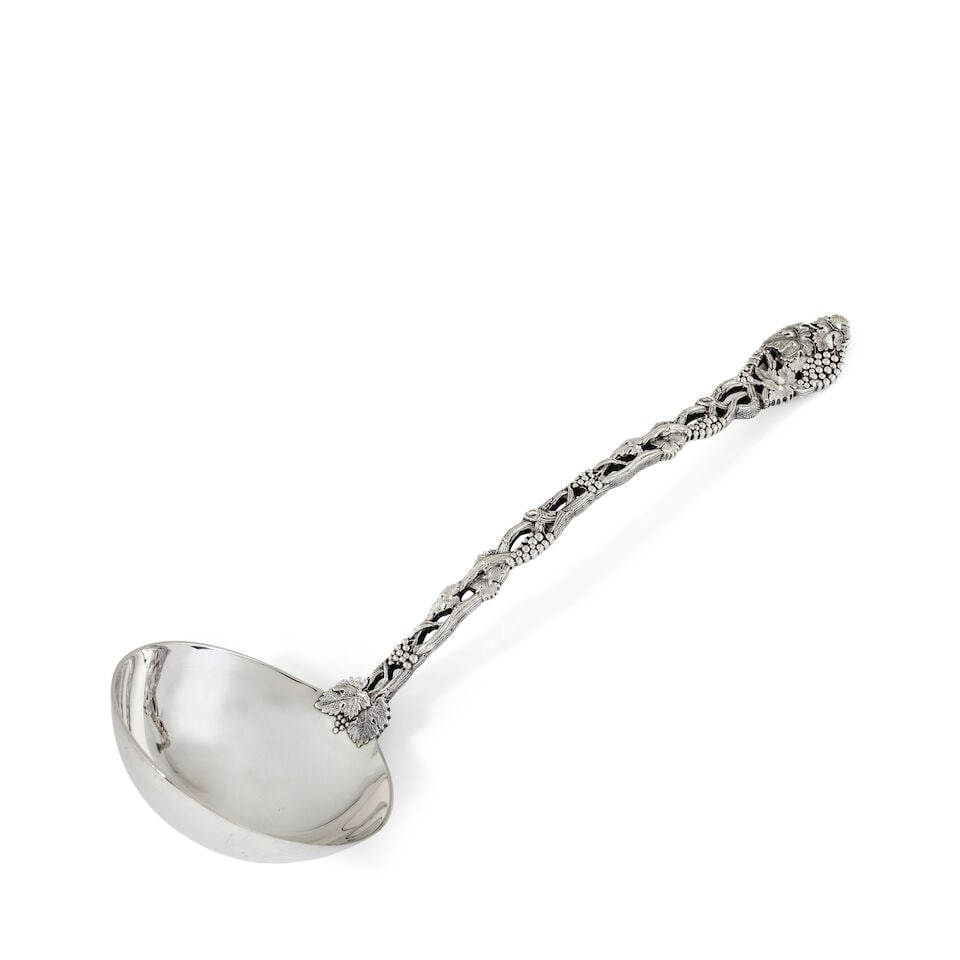 An Elizabeth II silver punch ladle Garrard & Co Ltd, London 1978 (1 of 2)