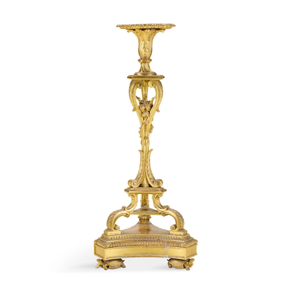 A George III carved giltwood torchèreThird quarter 18th century (1 of 4)