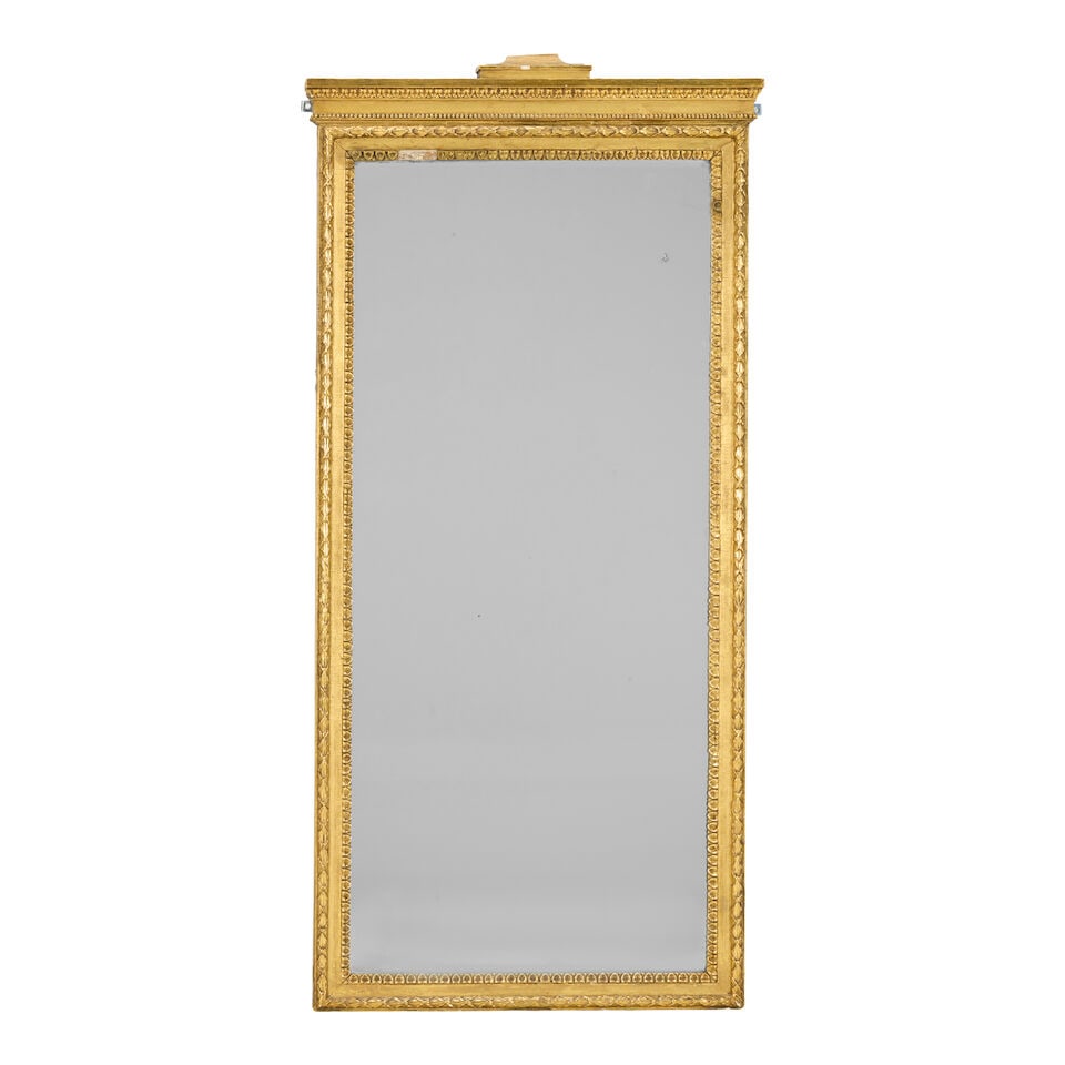 A 19th century carved giltwood and gesso pier mirrorIn the George III style (1 of 2)