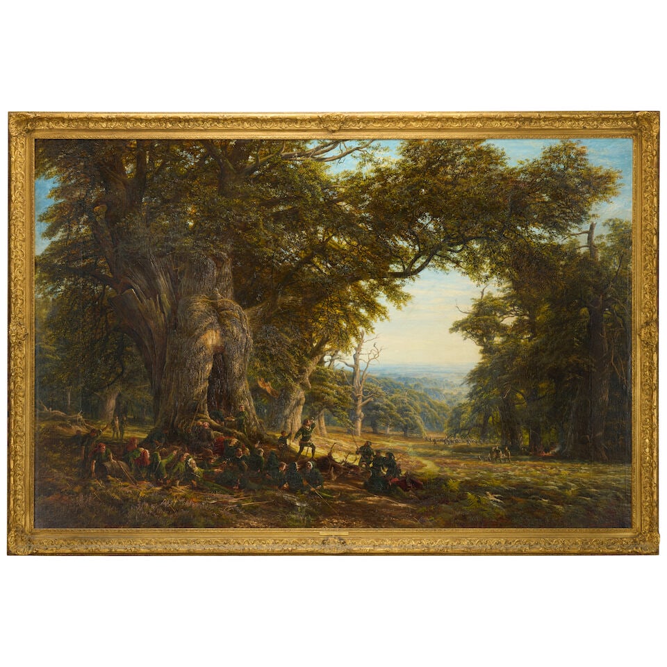 Edmund George Warren (British, 1834-1909) The Men of the Forest - 3