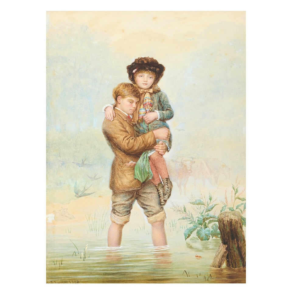 William Bunney (British, fl. 1880) Brother's Help (1 of 3)