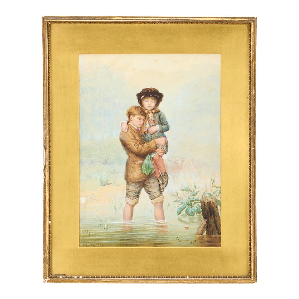 William Bunney (British, fl. 1880) Brother's Help - 3