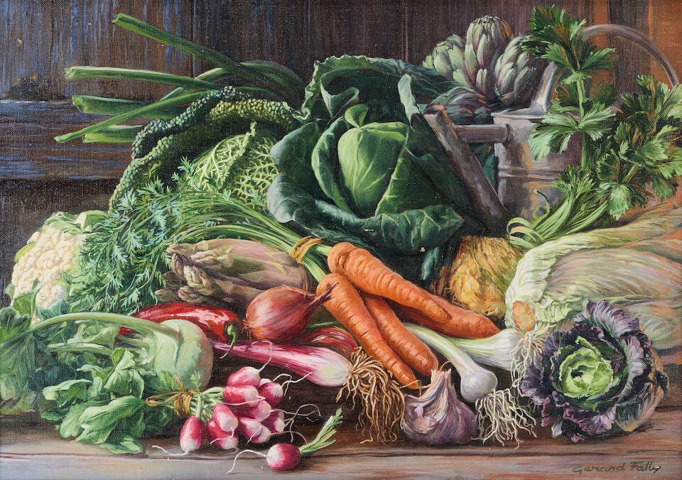 Gerard Fally (French, b.1951) Three still lifes the largest: 40 x 79cm (15 3/4 x 31 1/8in) ( (3)) - 3