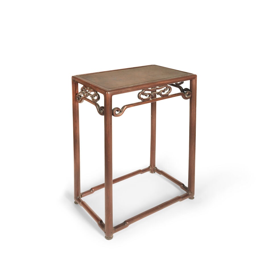 A Chinese hardwood stand 19th/20th century - 2