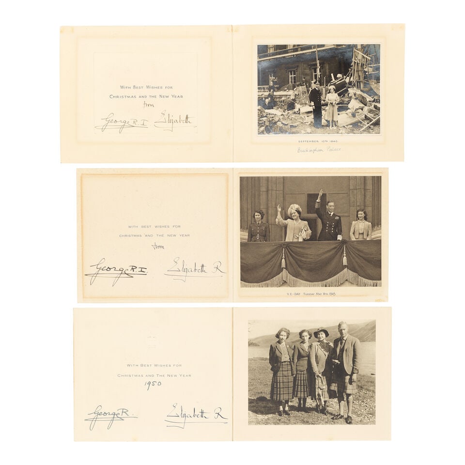 ROYAL CHRISTMAS CARDS â013 GEORGE VI AND QUEEN ELIZABETH (15) (1 of 1)