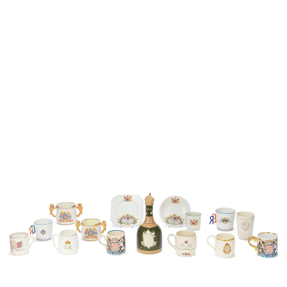 GEORGE V, EDWARD VII, AND GEORGE VI - a selection of commemorative ceramics Circa 1910 - 1937 - 2