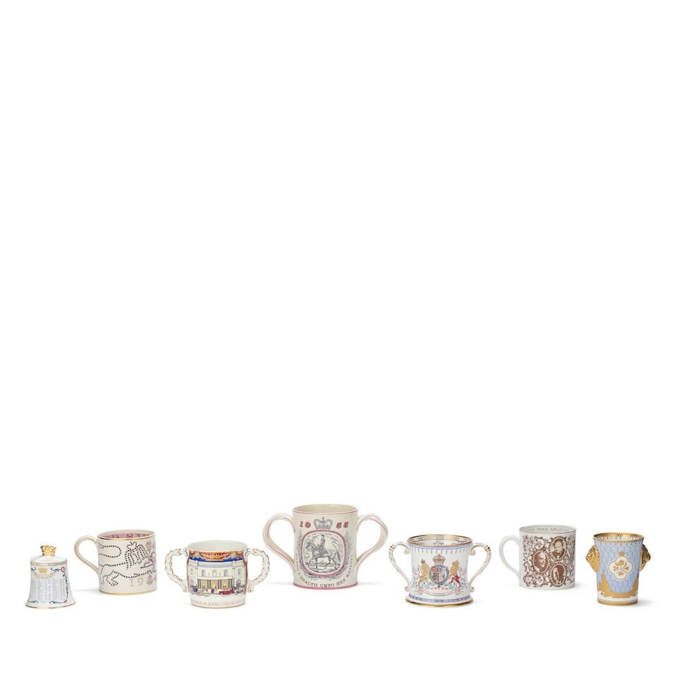 ELIZABETH II - a selection of commemorative ceramics Circa 1953-2012 - 2