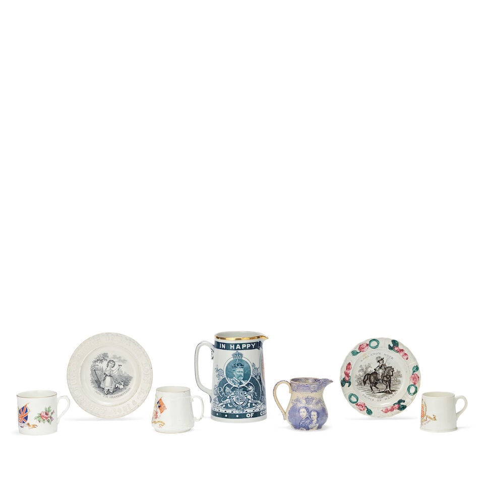EDWARD VII (and as the Prince of Wales)- a selection of commemorative ceramics Circa 1840 - 1902 - 2