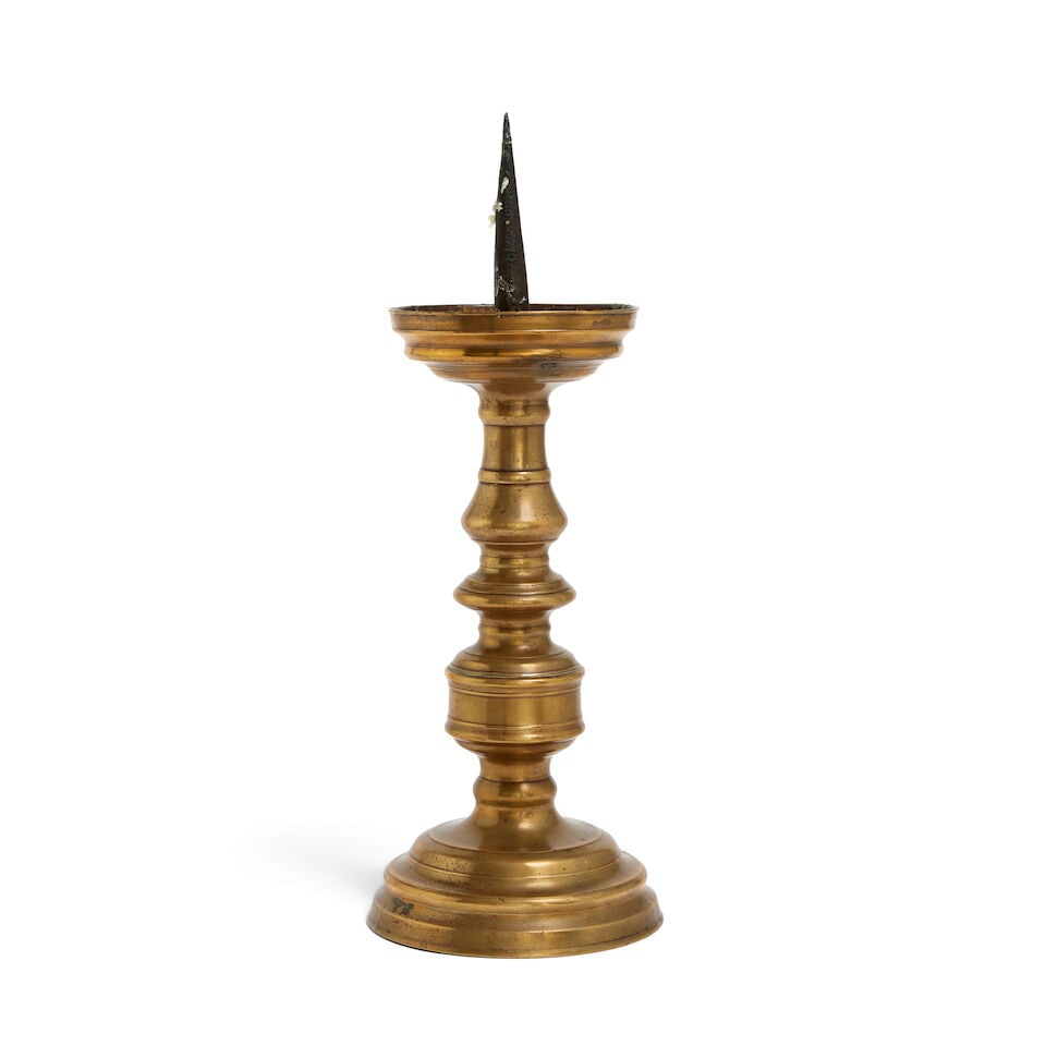 A copper alloy pricket candlestick Probably late 16th / early 17th century (1 of 1)